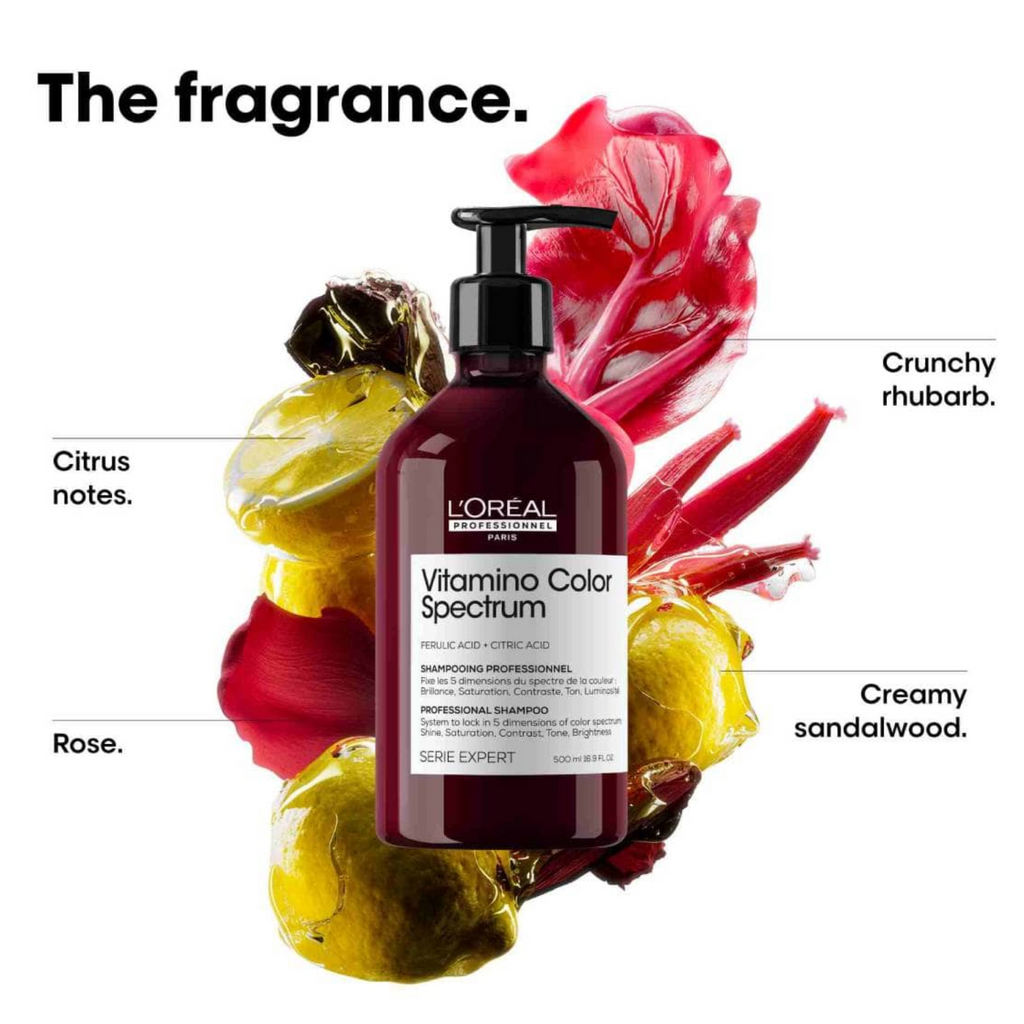 L'ORÉAL Vitamino Color Spectrum Shampoo - For Colour Vibrancy (500ml)