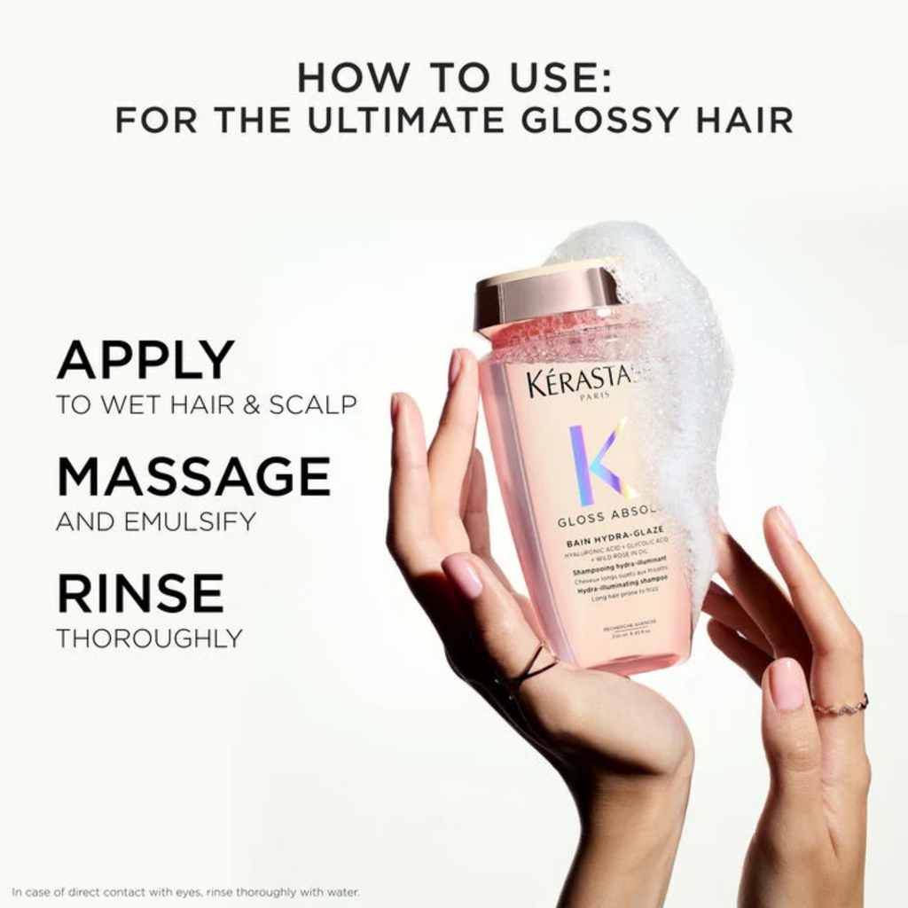 Kérastase Gloss Absolu Bain Hydra Glaze Shampoo - 250ml