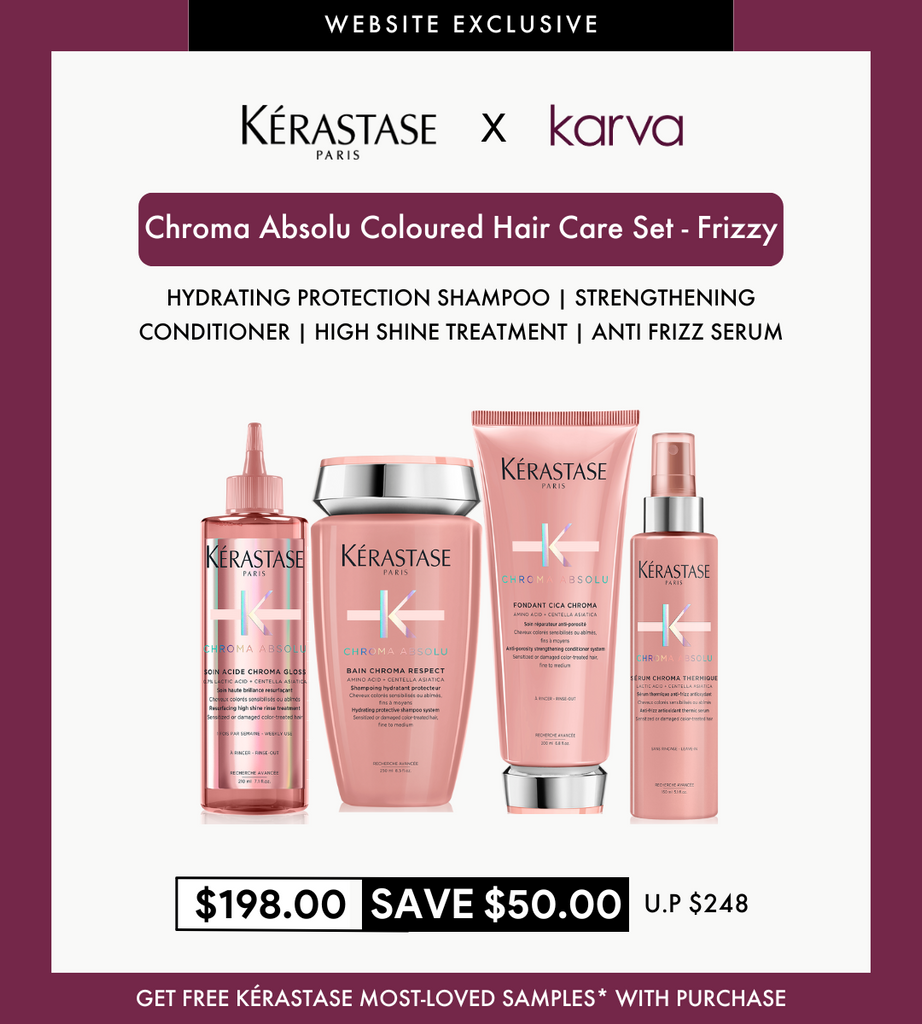 Kérastase Chroma Absolu Colored Hair Care Set - For Frizzy Hair