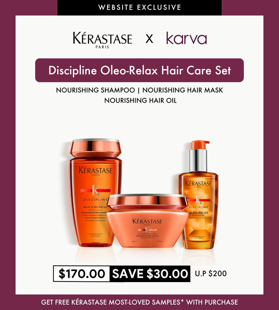 Kérastase Discipline Oleo Relax Hair Care Set