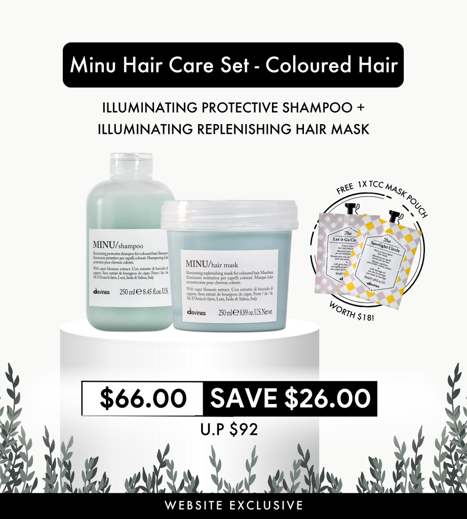 Davines Minu Hair Care Set - Coloured Hair