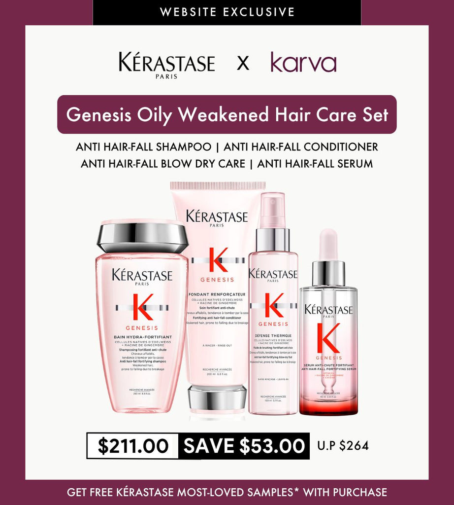 Kérastase Genesis Oily Weakened Hair Care Set