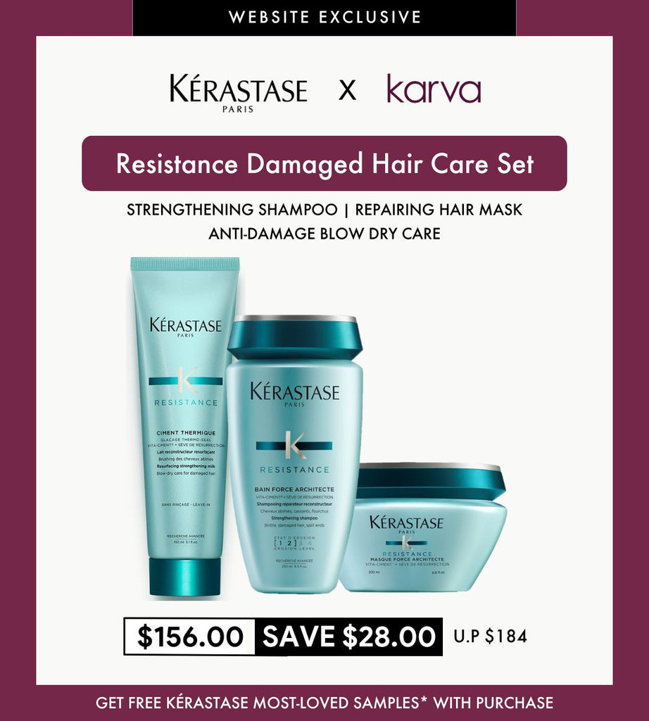 Kérastase Resistance Damaged Hair Care Set