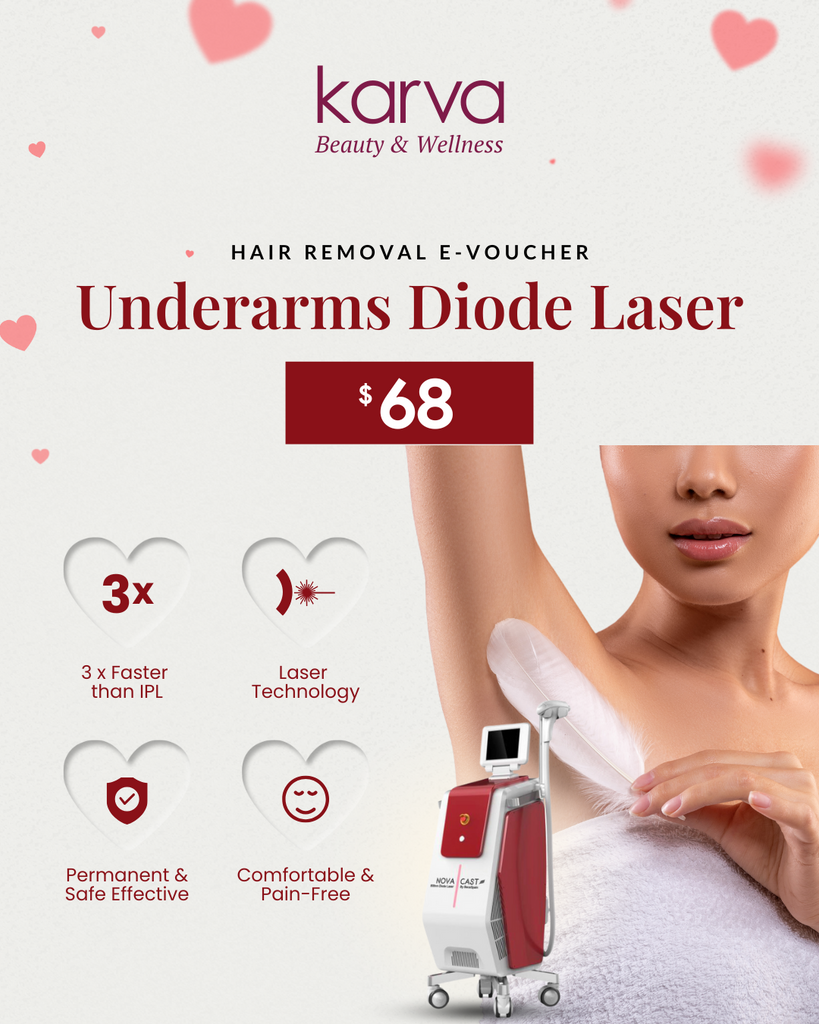 NEW! | Underarms Diode Laser Hair Removal E-Voucher