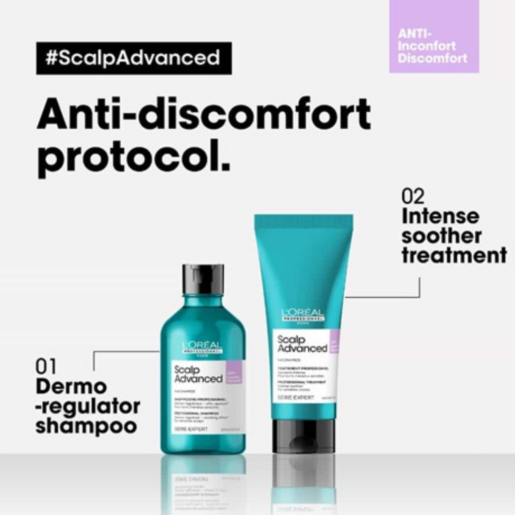L'ORÉAL Serie Expert Scalp Advanced Anti-Discomfort Shampoo (300ml)