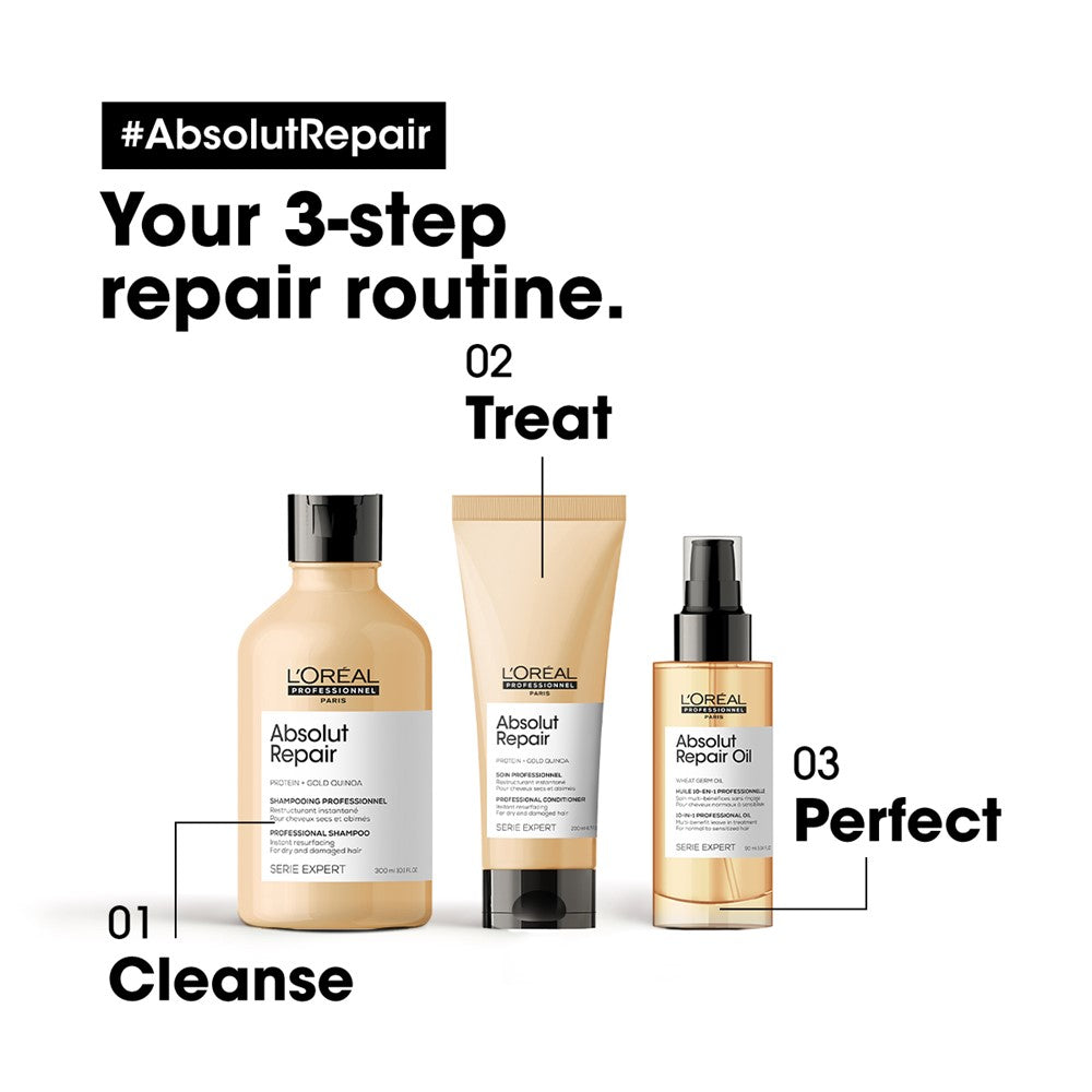 L'ORÉAL Serie Expert Absolut Repair Shampoo (300ml)